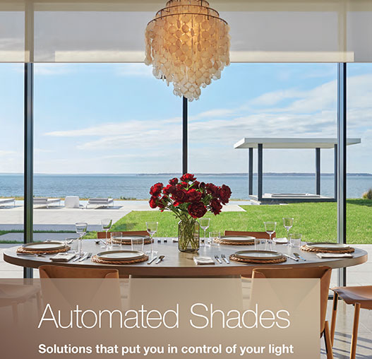 Residential Automated Shades Brochure