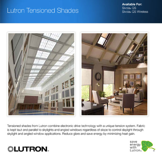 Tensioned Shade sell sheet